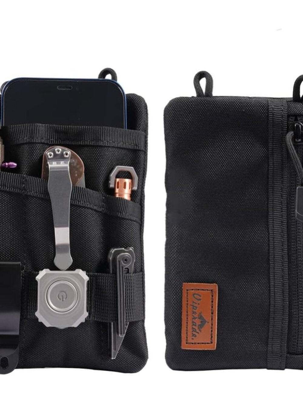 VE1 Pocket Organizer, EDC Pouch for Men, EDC Organizer Storage EDC Gears, Multit